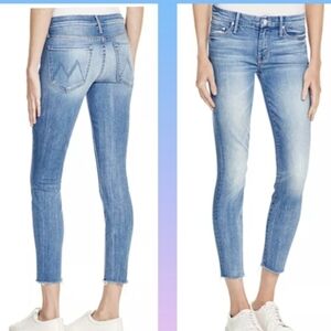 MOTHER The Looker Ankle Fray Jeans